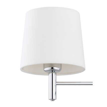 Brilagi - Lampadario a stelo MONTE 3xE27/60W/230V crema/cromo lucido