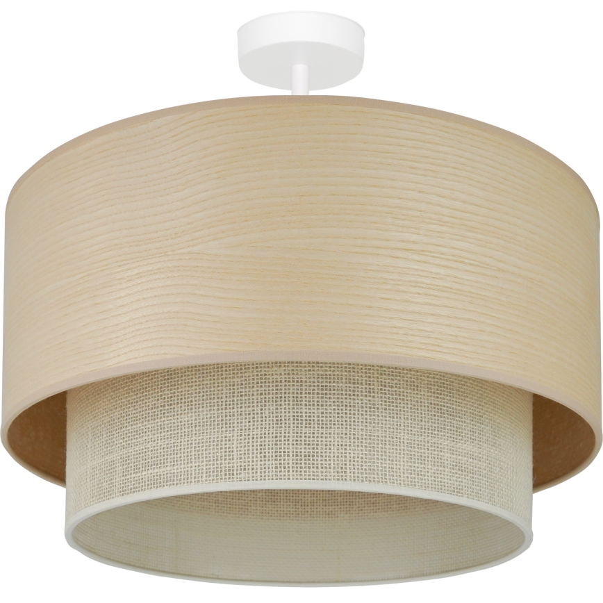 Brilagi - Lampadario a plafone ARIZONA BOHO 1xE27/15W/230V diam. 45 cm beige