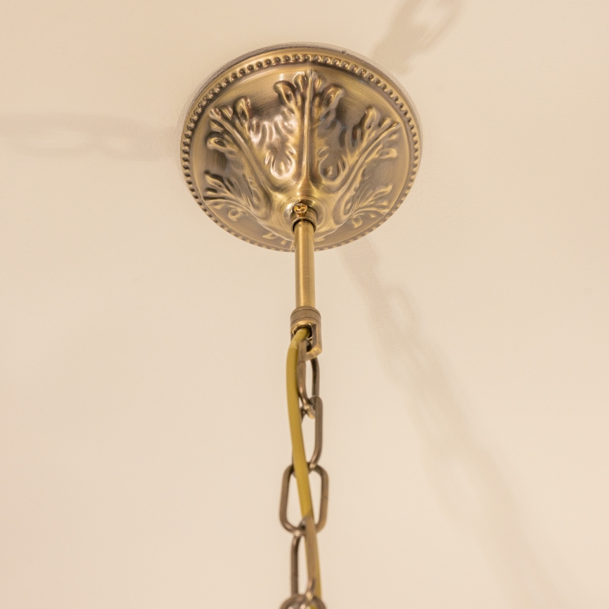 BRILAGI - Lampadario CLASSIC a catena 3xE14/10W/230V in ottone