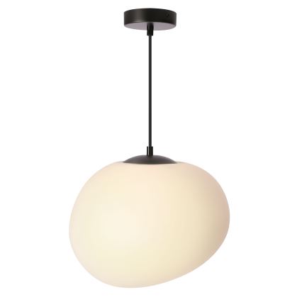 BRILAGI - Lampadario con cavo PEBBLES 1xE27/40W/230V Ø 30 cm nero