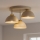 Brilagi - Lampadario da soffitto a plafone 3xE27/60W/230V beige/oro