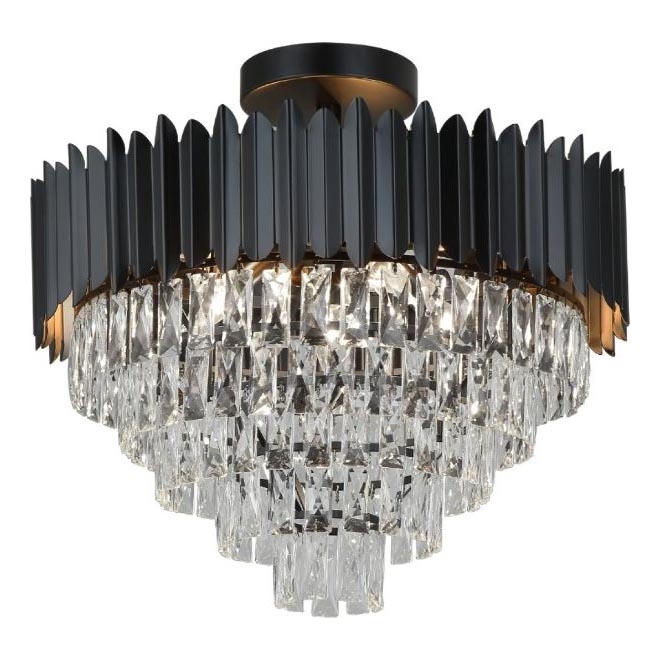 Brilagi - Lampadario da soffitto CARLOS 9xE14/40W/230V Ø 60 cm