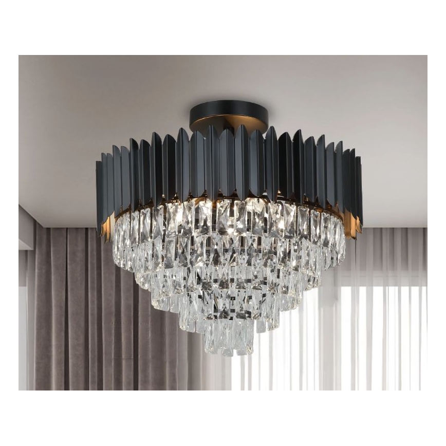 Brilagi - Lampadario da soffitto CARLOS 9xE14/40W/230V Ø 60 cm