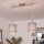 Brilagi - Lampadario LED a cavo NUBILA 2xE27/60W/230V grigio chiaro