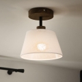 Brilagi - Lampadario LED a plafone ANTHONY 1xE14/60W/230V rovere noce/bianco