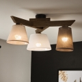 Brilagi - Lampadario LED a plafone ANTHONY 3xE14/40W/230V rovere noce