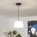 Brilagi - Lampadario LED a sospensione con cavo CERIA 1xE27/40W/230V Ø 25 cm bianco