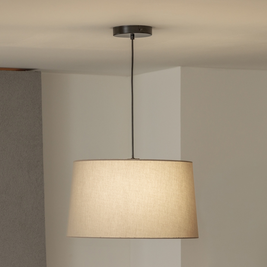 Brilagi - Lampadario LED a sospensione con cavo CERIA 1xE27/40W/230V Ø 45 cm beige