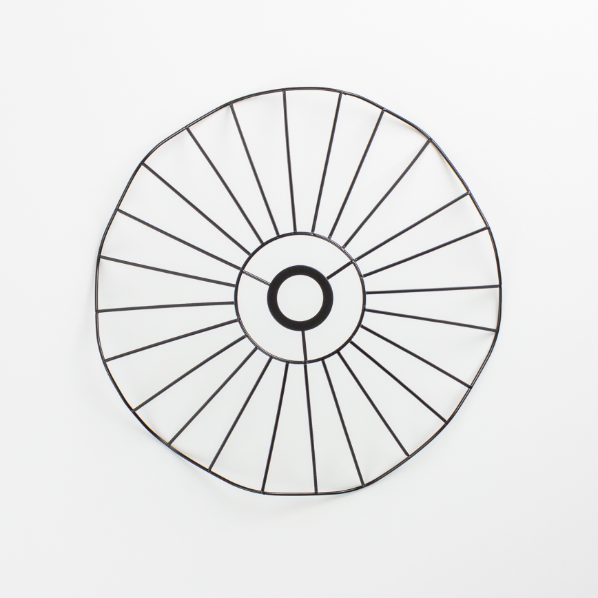 Brilagi - Lampadario LED a sospensione con cavo CERIA WIRE 1xE27/40W/230V Ø 40 cm nero