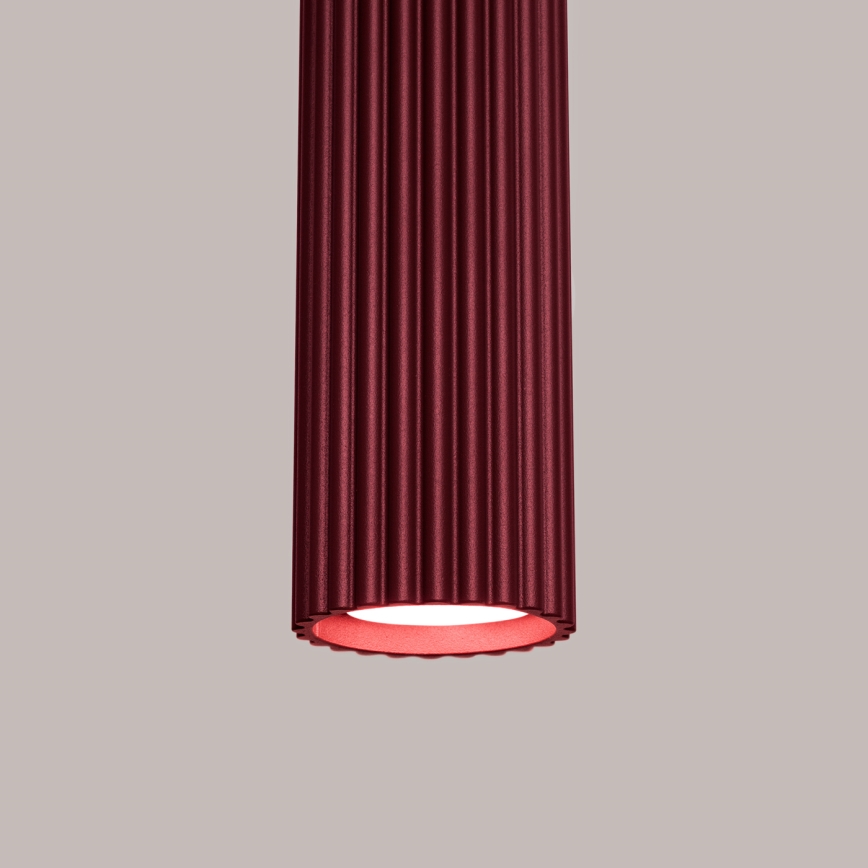 Brilagi - Lampadario LED a sospensione con cavo CRESTO 1xGU10/10W/230V bordeaux