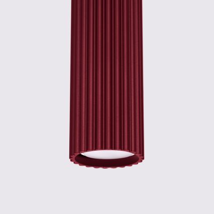 Brilagi - Lampadario LED a sospensione con cavo CRESTO 1xGU10/10W/230V bordeaux