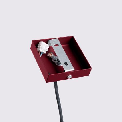 Brilagi - Lampadario LED a sospensione con cavo CRESTO 1xGU10/10W/230V bordeaux