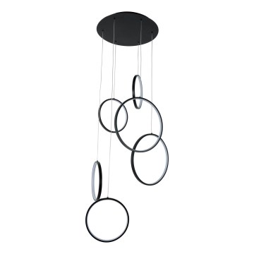 Brilagi - Lampadario LED a sospensione con cavo ECHO LED/80W/230V 4000K Ø 50 cm nero