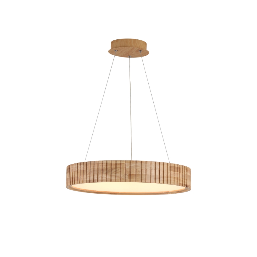 Brilagi - Lampadario LED a sospensione su cavo FALCON WOOD MODERN LED/30W/230V 3000/4000/6000K Ø 45 cm legno
