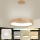 Brilagi - Lampadario LED a sospensione con cavo FALCON WOOD MODERN LED/40W/230V 3000/4000/6000K Ø 60 cm in legno