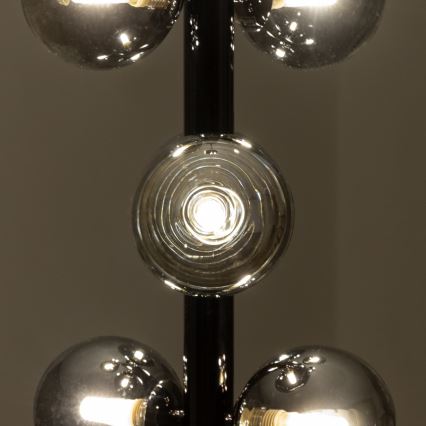 Brilagi - Lampadario LED a sospensione con cavo MILLA 6xG9/3W/230V nero cromato/fumé