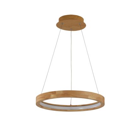 Brilagi - Lampadario LED a sospensione con cavo UMEA WOOD LED/30W/230V Ø 40 cm in legno