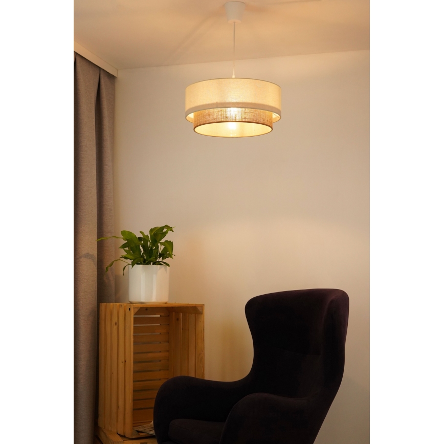 Brilagi - Lampadario LED a sospensione con filo BOHO STYLE 1xE27/15W/230V diametro 40 cm