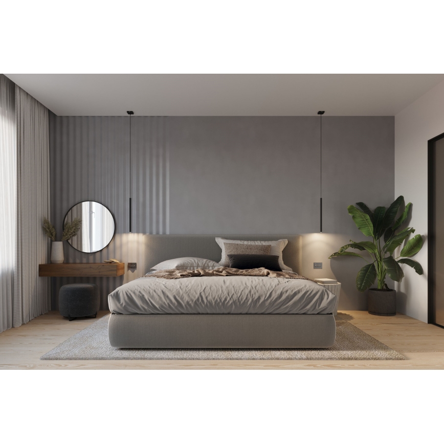 Brilagi -  Lampadario LED a sospensione con filo DRIFA 1xG9/4W/230V nero