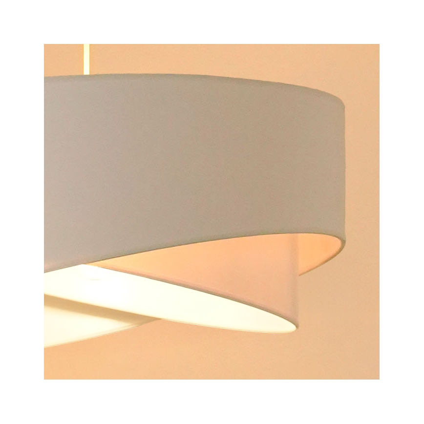 Brilagi - Lampadario LED a sospensione con filo LYRA 1xE27/15W/230V bianco