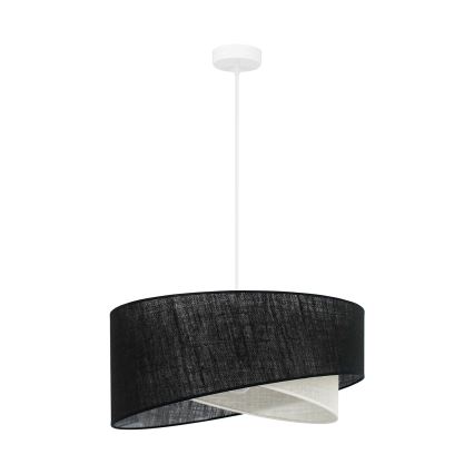 Brilagi - Lampadario LED a sospensione con filo LYRA 1xE27/15W/230V nero/color crema