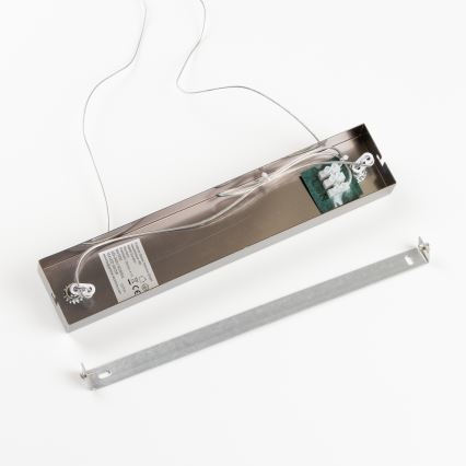 Brilagi - Lampadario LED a sospensione con filo MILLA 10xG9/3W/230V cromo lucido/bianco