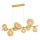 Brilagi - Lampadario LED a sospensione con filo MILLA 10xG9/3W/230V oro