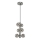 Brilagi - Lampadario LED a sospensione con filo MILLA 6xG9/3W/230V cromo lucido/fumé