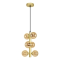 Brilagi - Lampadario LED a sospensione con filo MILLA 6xG9/3W/230V oro
