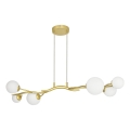 Brilagi - Lampadario LED a sospensione con filo MISTEL 6xG9/3W/230V oro/bianco