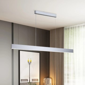 Brilagi - Lampadario LED a sospensione con filo SLEEKLINE LED/40W/230V 3000/4500/6000K argento