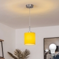 Brilagi - Lampadario LED a sospensione NUBILA 1xE27/60W/230V Ø 14 cm giallo