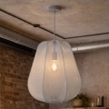 Brilagi - Lampadario LED a sospensione su cavo ARVEN 1xE27/8W/230V Ø 37 cm, grigio