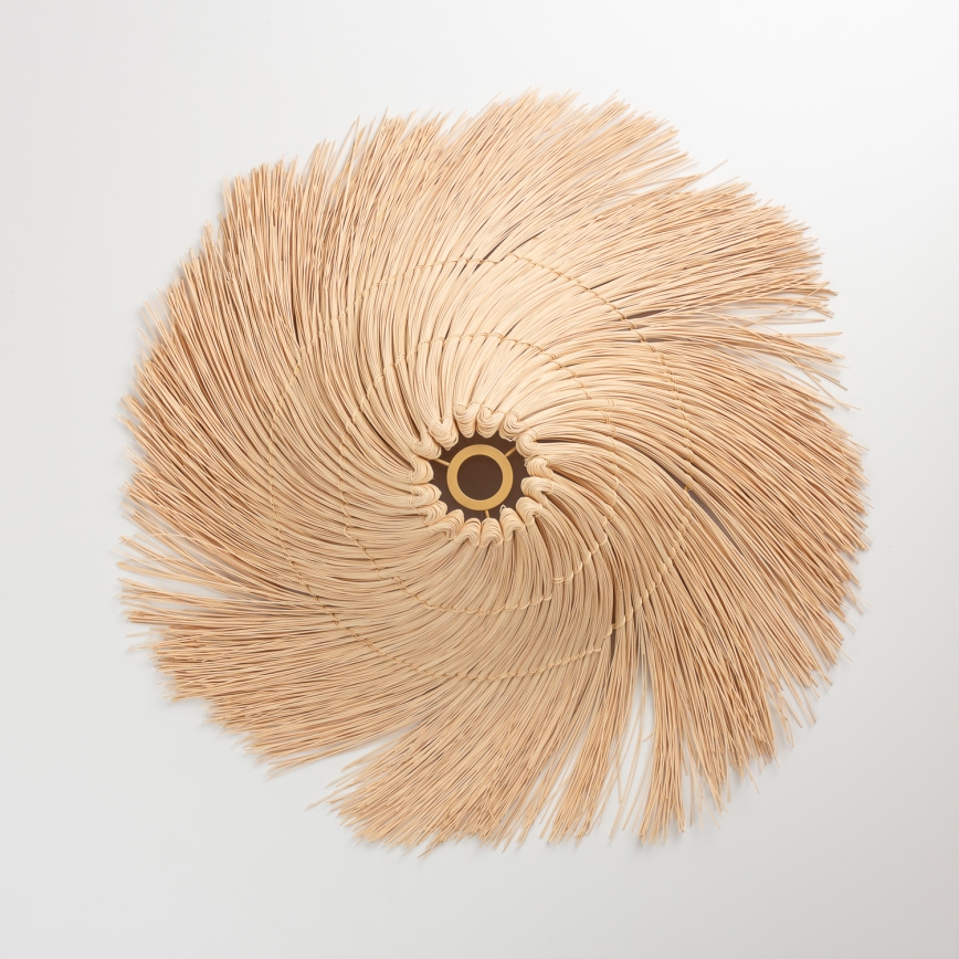 Brilagi - Lampadario LED a sospensione su cavo CERIA BOHO 1xE27/40W/230V Ø 70 cm in rattan