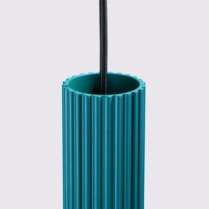 Brilagi - Lampadario LED a sospensione su cavo CRESTO 1xGU10/10W/230V turchese