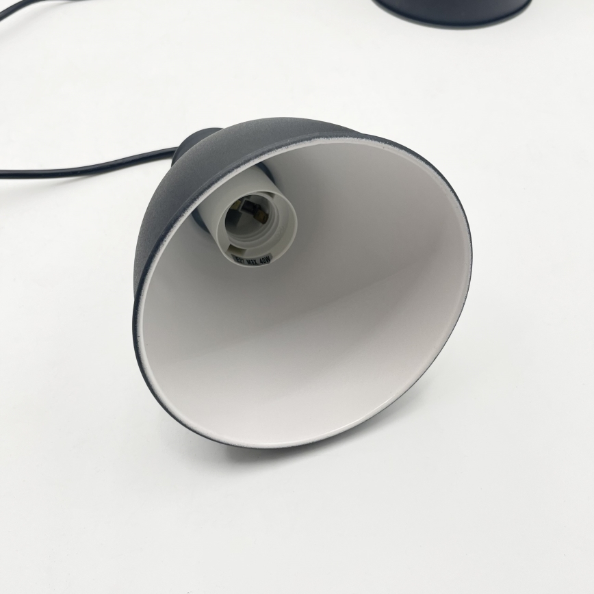 Brilagi - Lampadario LED a sospensione su cavo RIDDY 4xE27/60W/230V nero