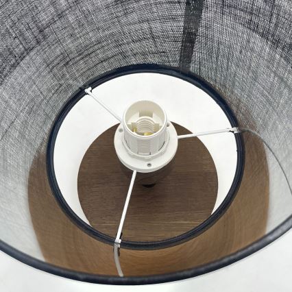 Brilagi - Lampada LED a plafone ANTHONY 1xE14/60W/230V rovere noce/nero