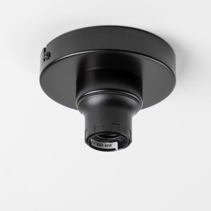 Brilagi - Lampadario LED da soffitto CERIA WIRE 1xE27/40W/230V Ø 38 cm nero