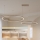 Brilagi - Lampadario LED dimmerabile a sospensione con cavo PORTOFINO LED/98W/230V 3000-6000K beige + telecomando