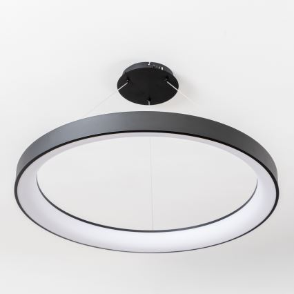 Brilagi - Lampadario LED dimmerabile a cavo FALCON II LED/108W/230V 3000-6500K Ø 80 cm nero + telecomando