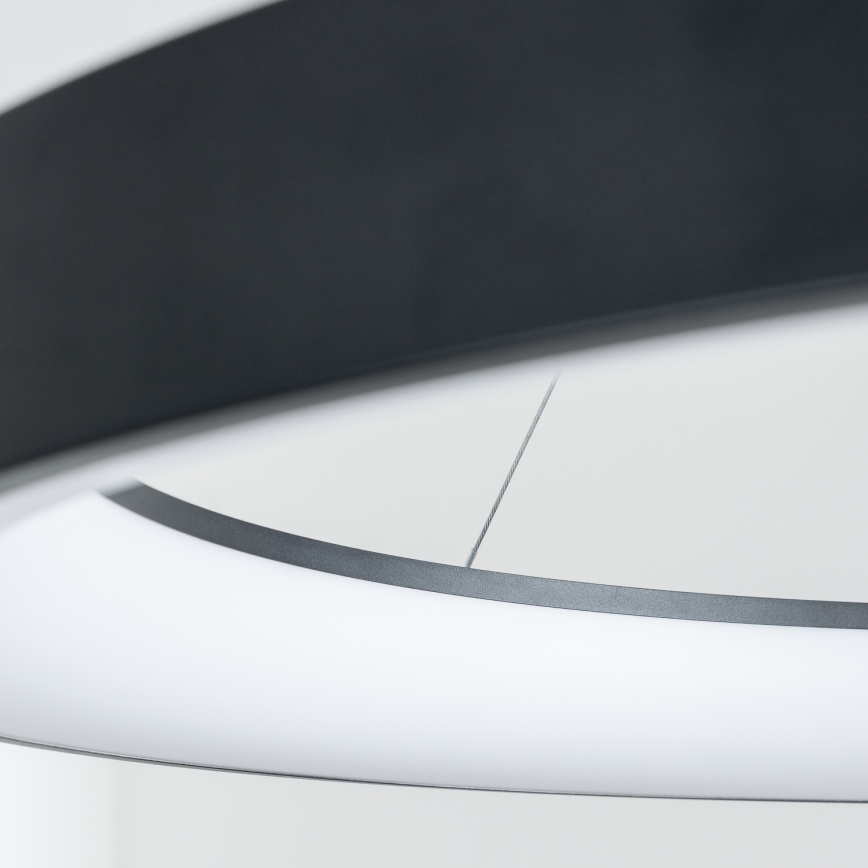 Brilagi - Lampadario LED dimmerabile a cavo FALCON II LED/108W/230V 3000-6500K Ø 80 cm nero + telecomando