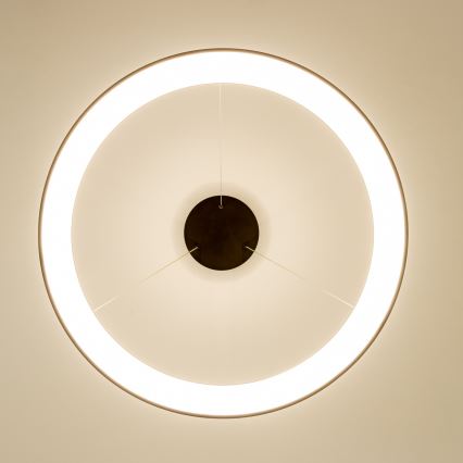 Brilagi - Lampadario LED dimmerabile a cavo FALCON II LED/108W/230V 3000-6500K Ø 80 cm nero + telecomando
