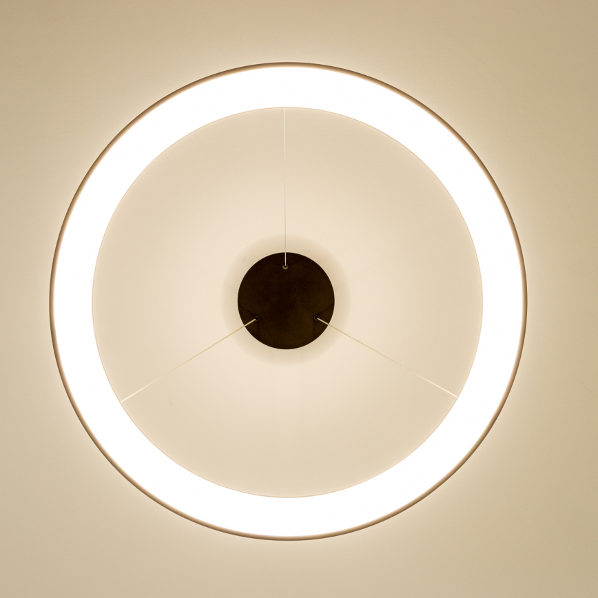 Brilagi - Lampadario LED dimmerabile a cavo FALCON II LED/108W/230V 3000-6500K Ø 80 cm nero + telecomando