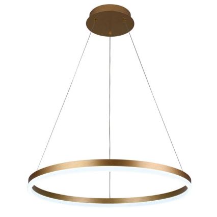 Brilagi - Lampadario LED dimmerabile a sospensione con cavo CIRCLE LED/42W/230V 3000-6500K Ø 60 cm + telecomando