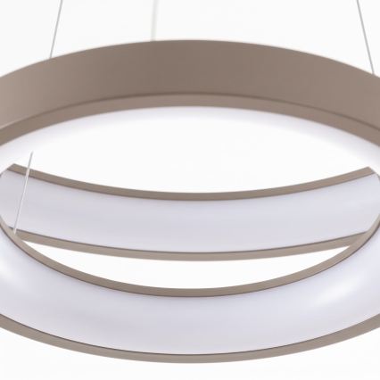 BRILAGI - LED Lampadario dimmerabile su cavo FALCON SLIM LED/68W/230V 3000-6500K pr. 50 cm beige + telecomando
