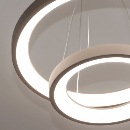 BRILAGI - LED Lampadario dimmerabile su cavo FALCON SLIM LED/68W/230V 3000-6500K pr. 50 cm beige + telecomando