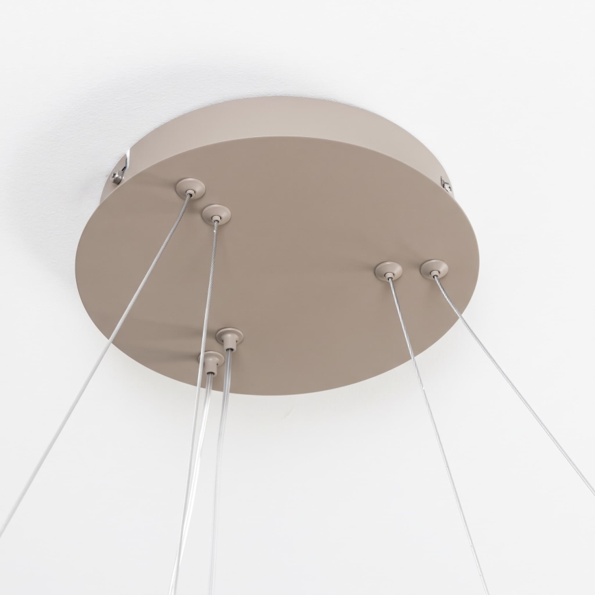 BRILAGI - LED Lampadario dimmerabile su cavo FALCON SLIM LED/68W/230V 3000-6500K pr. 50 cm beige + telecomando