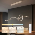 Brilagi - Lampadario LED dimmerabile su cavo SIGNATURE LED/55W/230V 3000-6000K 120x23 cm beige + telecomando