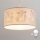 Brilagi - Lampadario LED per bambini a sospensione su cavo BOBO 1xE27/60W/230V Ø 35 cm bianco/unicorni
