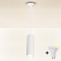 Brilagi - Lampadario LED RGBW dimmerabile a sospensione con cavo SELE 1xGU10/6W/230V 3000K bianco